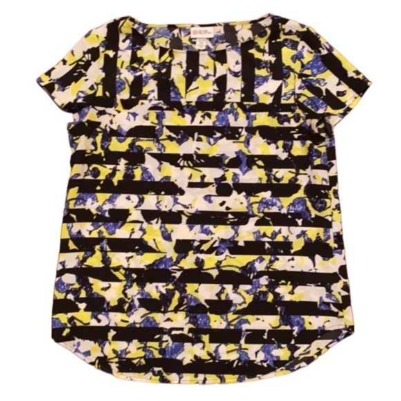 Peter Pilotto for Target striped floral top - Picture 1 of 5